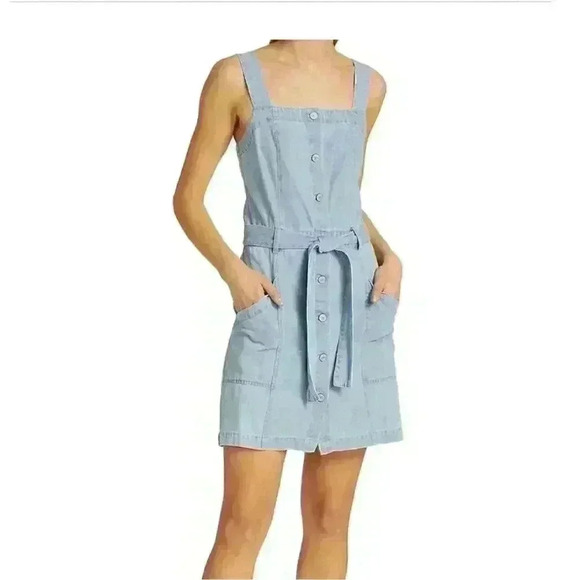 NWT RAILS | Anita Sleeveless Denim Minidress | Sz M - Picture 1 of 5